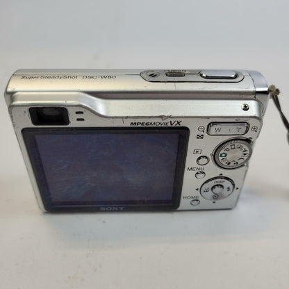 Sony CyberShot DSC-W80 Digital Camera | Grade B