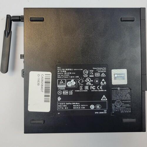 DELL OPTIPLEX 3060 Win 11 i3-8100T 8GB RAM 128GB NVMe | Grade B | 17296