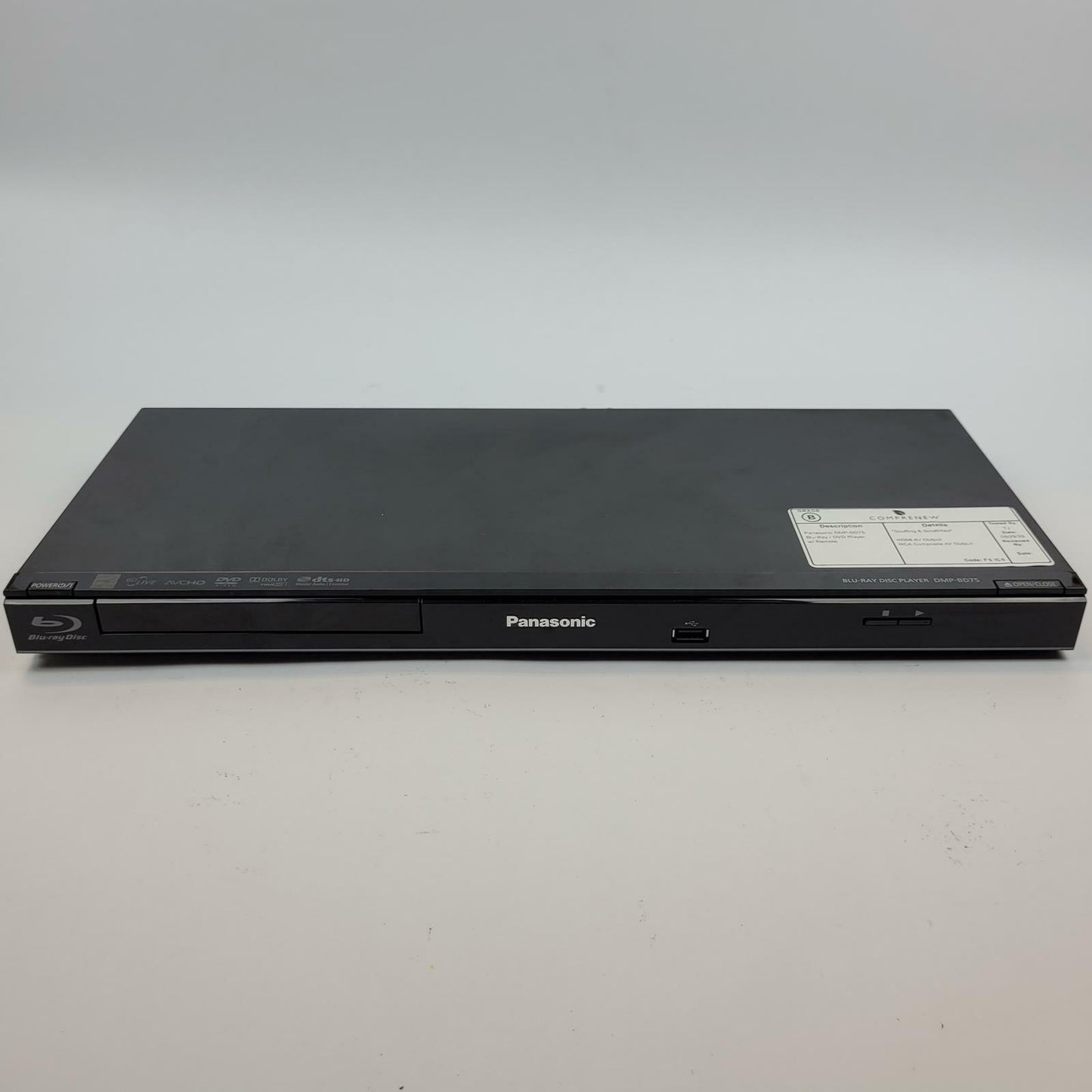 Panasonic DMP-BD75 Blu-Ray Disc Player | Grade B
