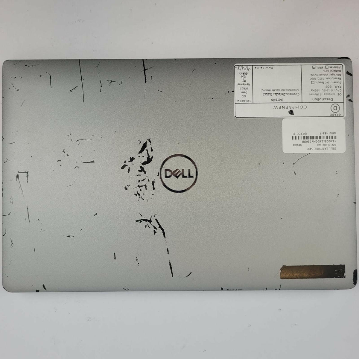 DELL LATITUDE 5430 Windows 11 Home Core i5 1245U 16GB RAM 256GB NVME | Grade D