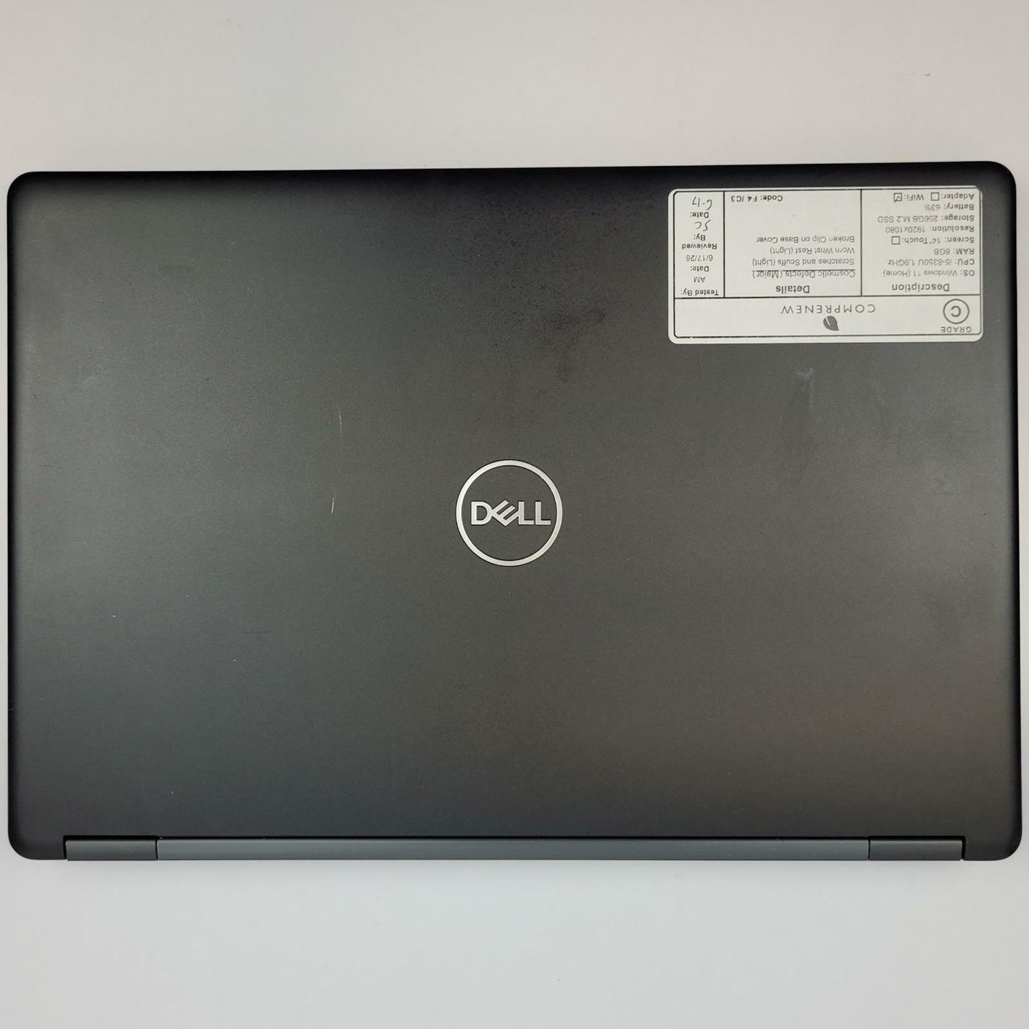 DELL LATITUDE 5490 Windows 11 Home Core i5 8350U 8GB RAM 256GB SSD | Grade C