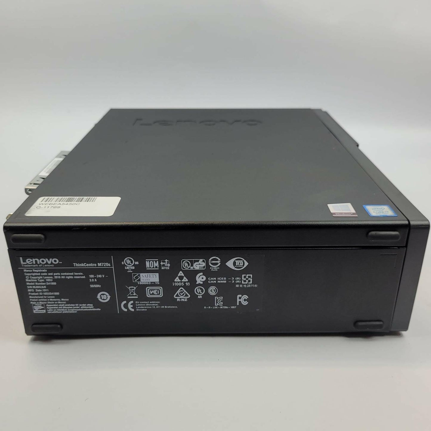LENOVO 10SU-S41B00 Win 11 Home Core i7 8700 8GB RAM 128GB NVMe | Grade B
