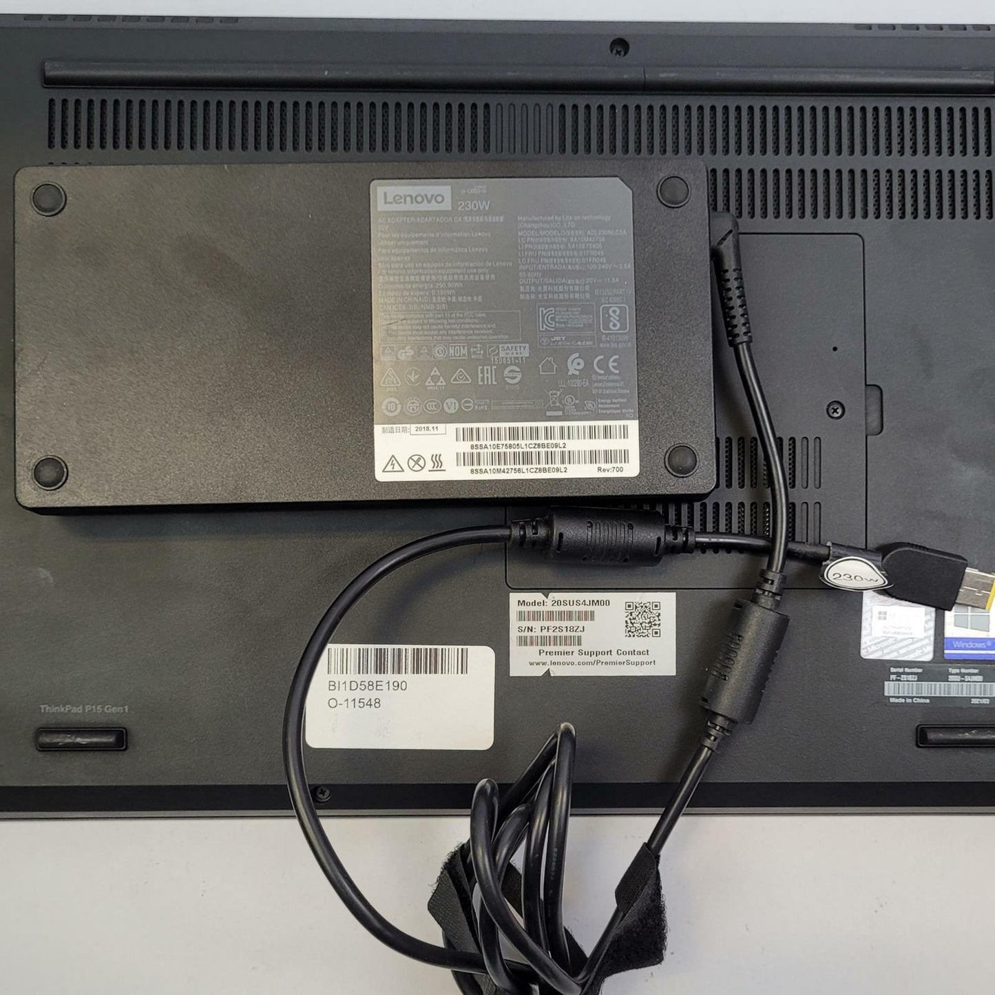 LENOVO THINKPAD P15 G1 Win 11 Home Core i7-10850H 32GB RAM 1TB NVME | Grade B
