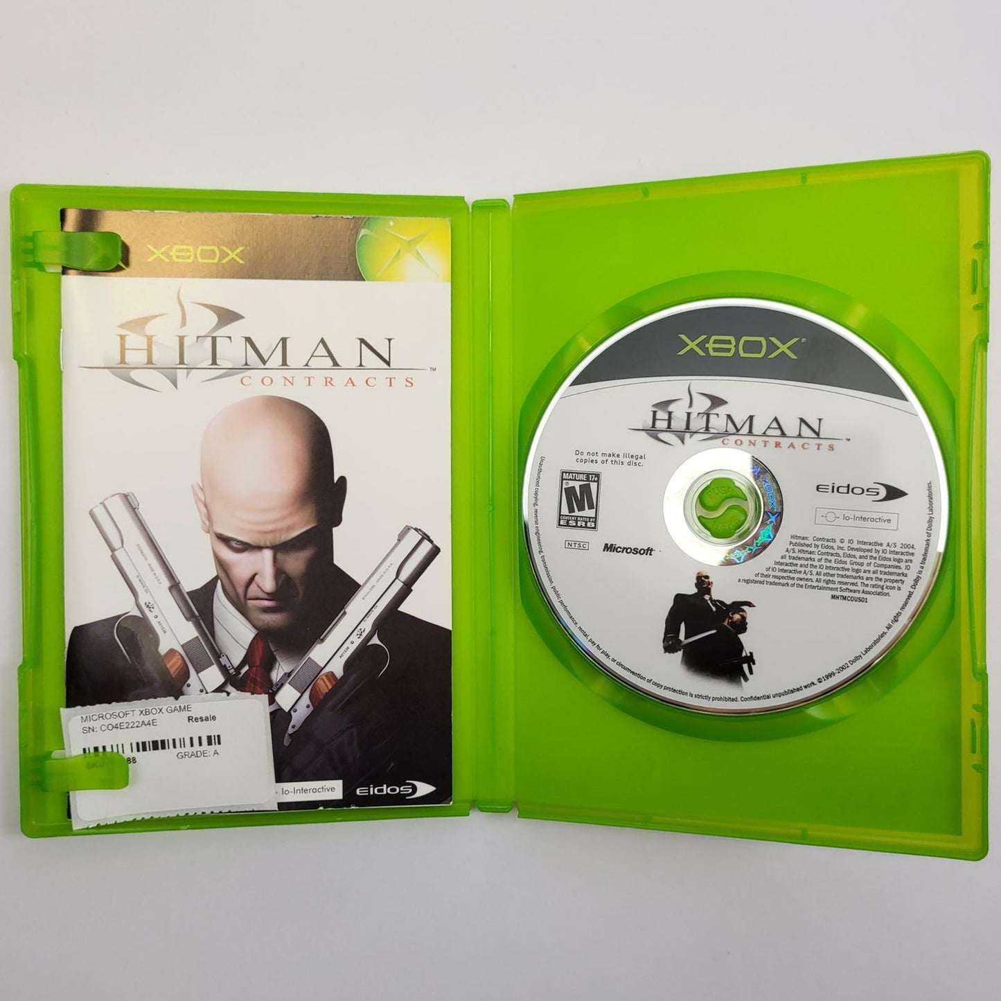 Eidos Interactive Hitman Contracts Xbox Game | Grade B
