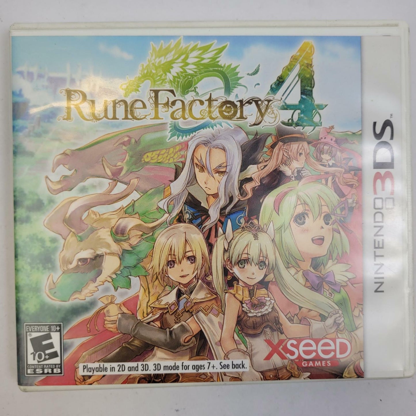 Xseed Games Rune Factory 4 Nintendo 3DS Game | Grade B