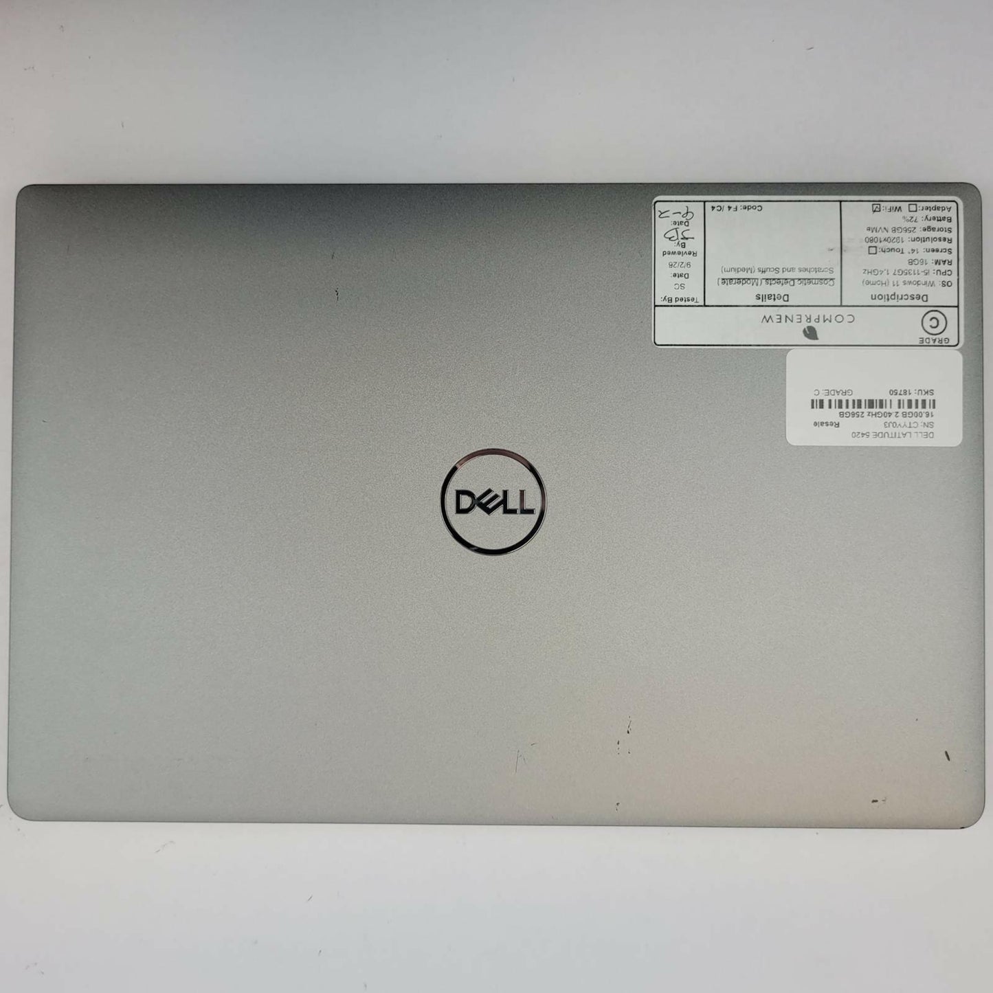 DELL LATITUDE 5420 Win 11 i5-1135G7 16GB RAM 256GB NVME | Grade C | 18753