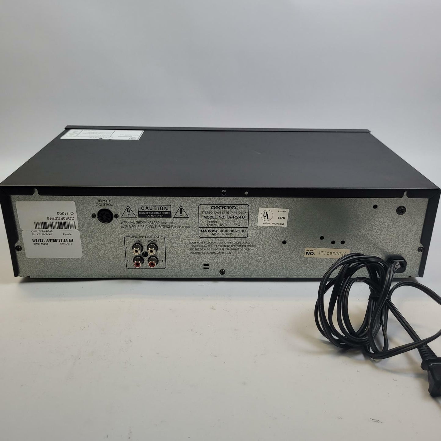 Onkyo TA-R240 Stereo Cassette Deck | Grade B