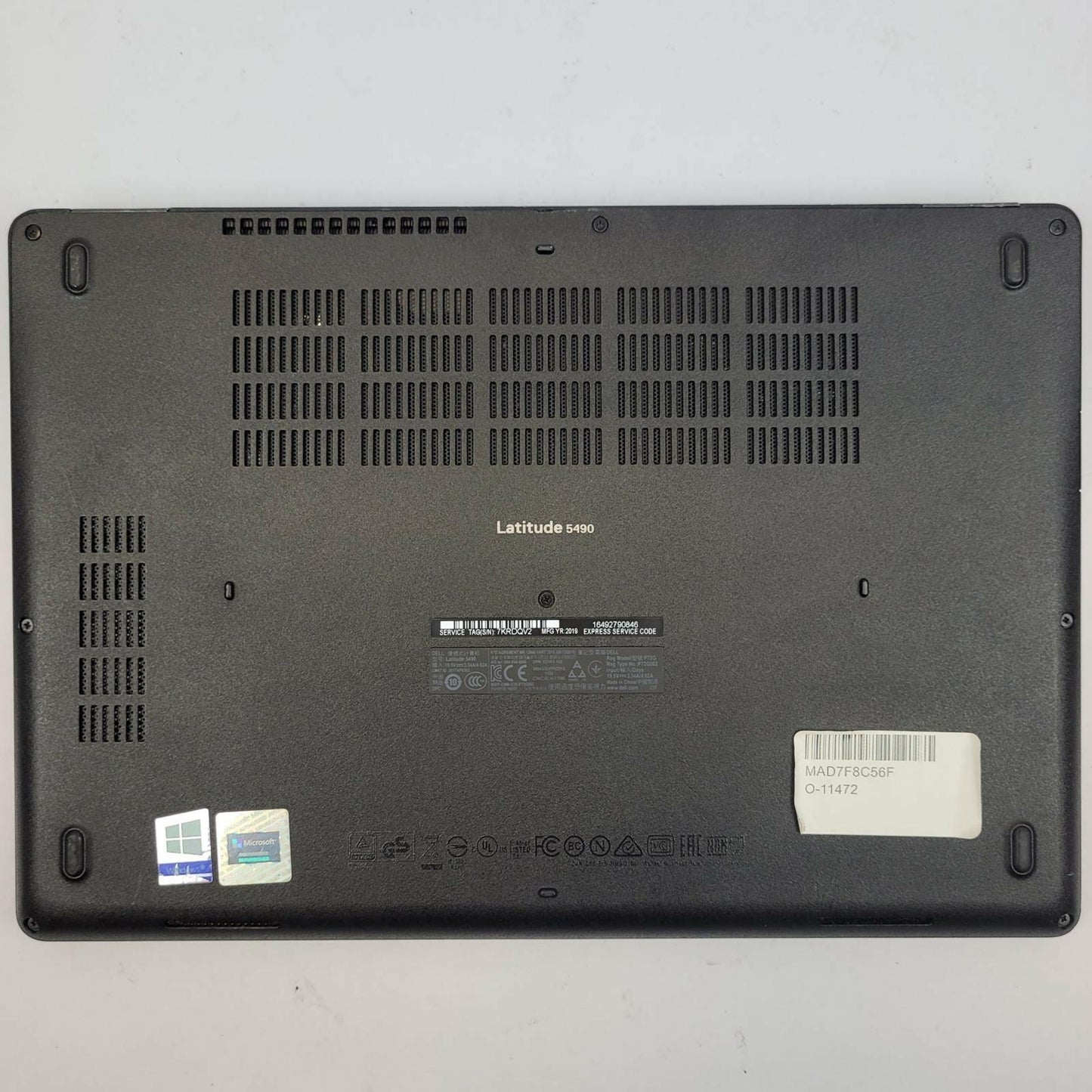 DELL LATITUDE 5490 Win 11 i5-8350U 8GB RAM 512GB NVME | Grade B | 17967