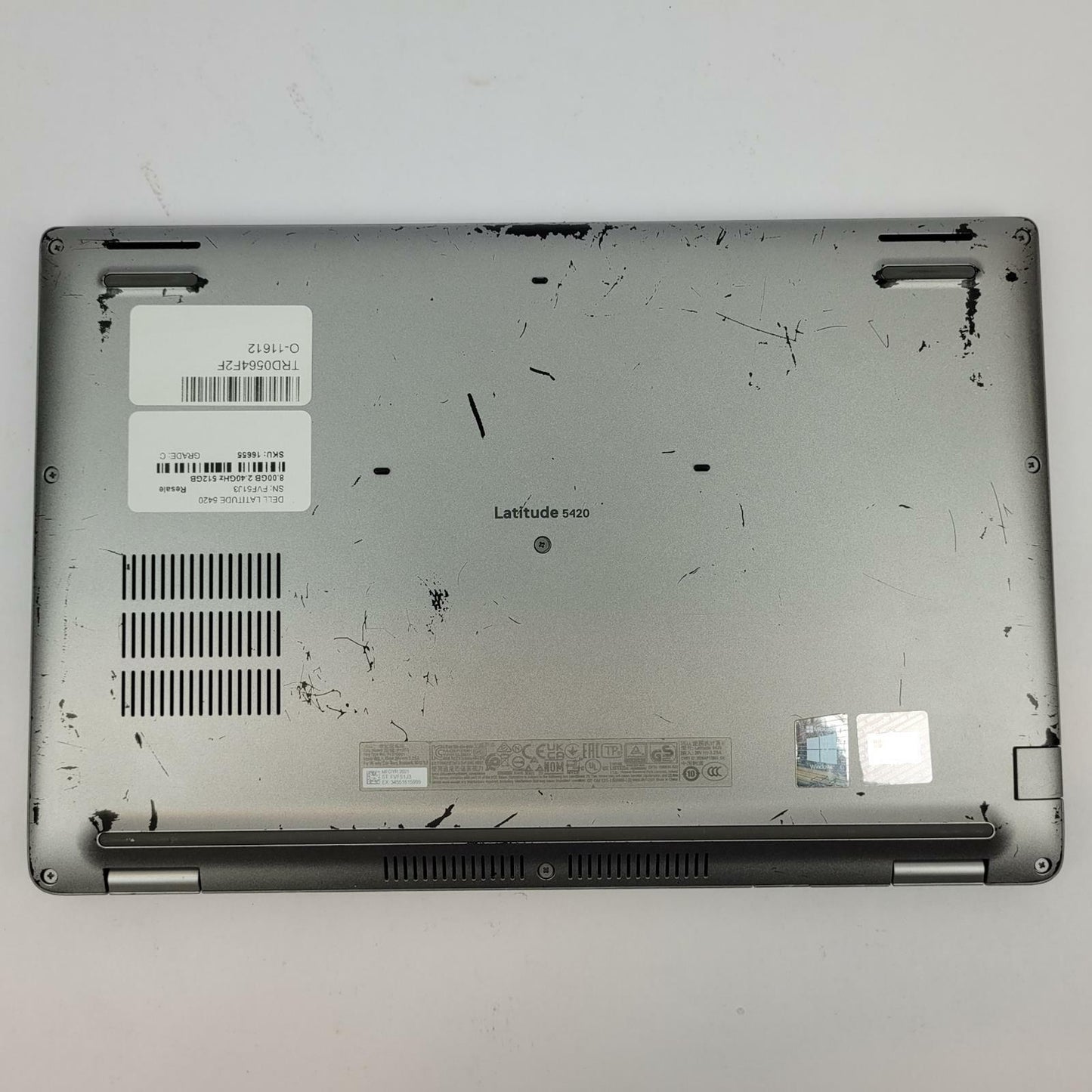 DELL LATITUDE 5420 Windows 11 Home Core i5 1135G7 16GB RAM 512GB NVME | Grade C