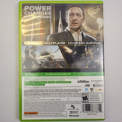 Activision Call of Duty Advanced Warfare Xbox 360 Game | Grade B