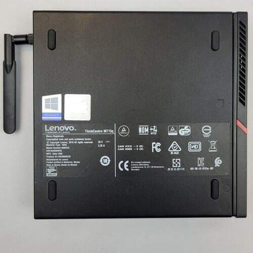 LENOVO THINKCENTRE M715Q Win 11 R3 PRO 2200GE 8GB RAM 256GB NVMe | Grade B