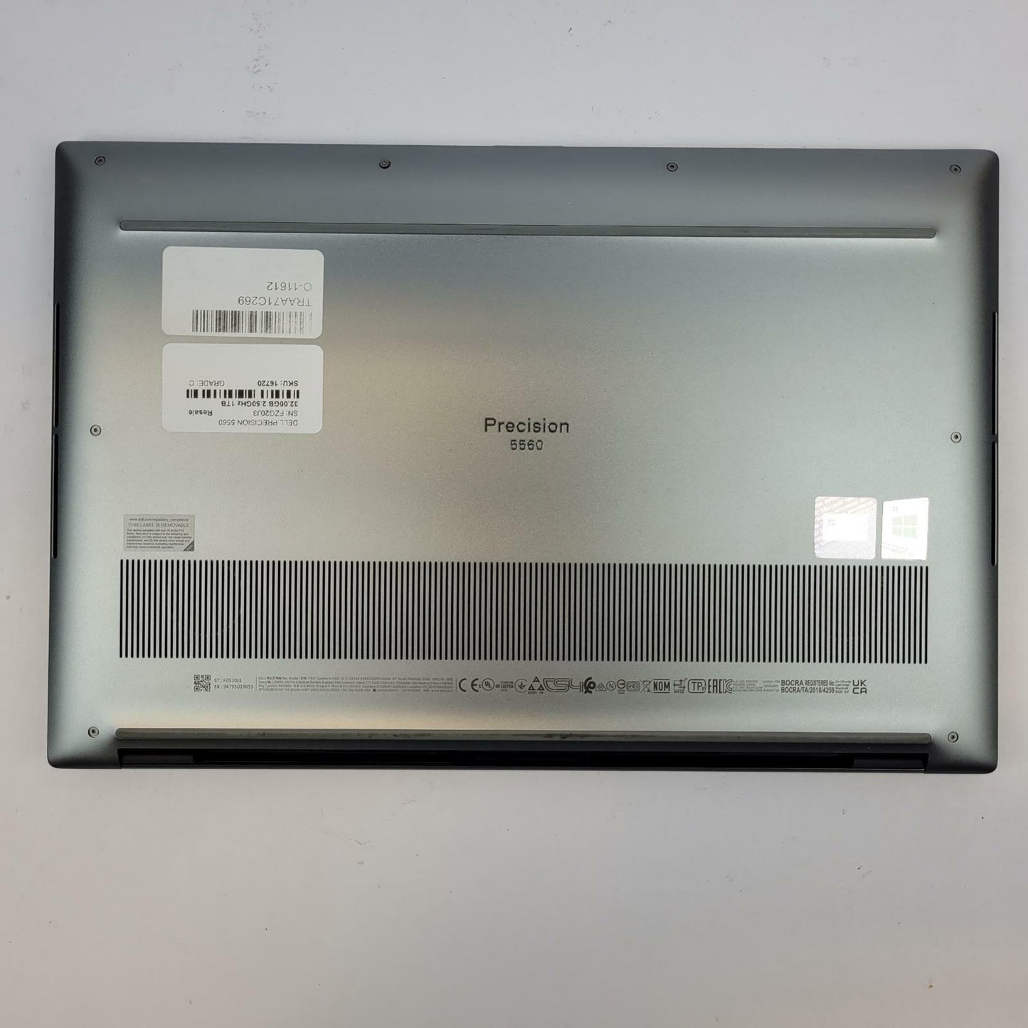 DELL PRECISION 5560 Windows 11 Home Core i7 11850H 32GB RAM 1TB NVME | Grade C