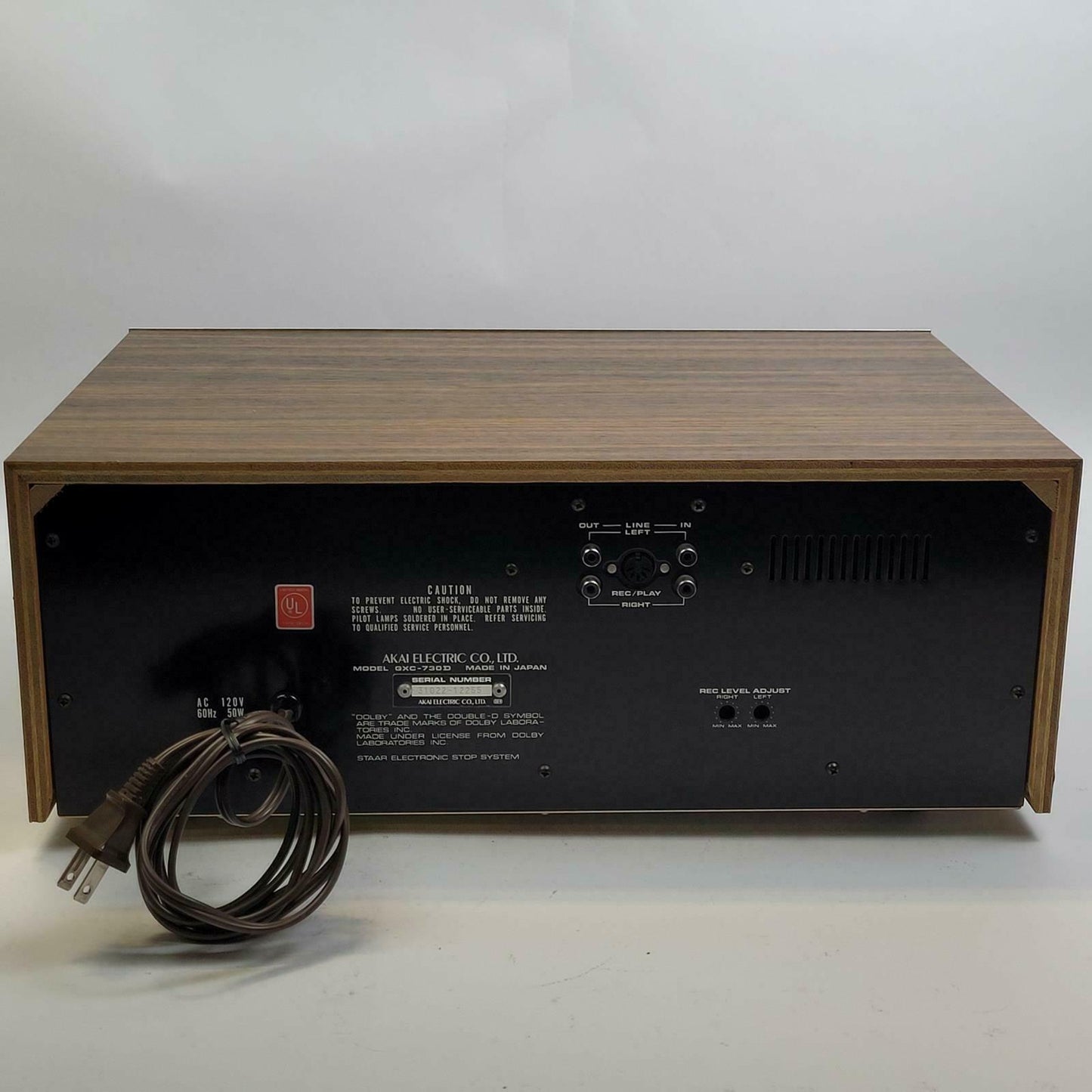 AKAI GXC-730D Auto-Reverse Cassette Deck | Grade A