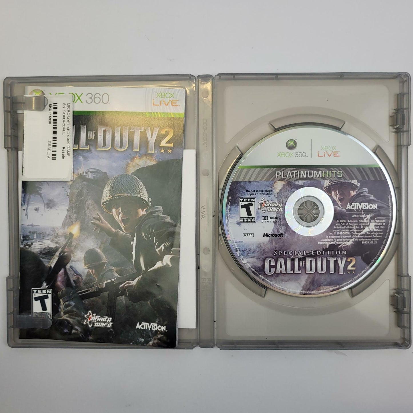 Activision Call of Duty 2 Special Edition Xbox 360 Game | Grade B