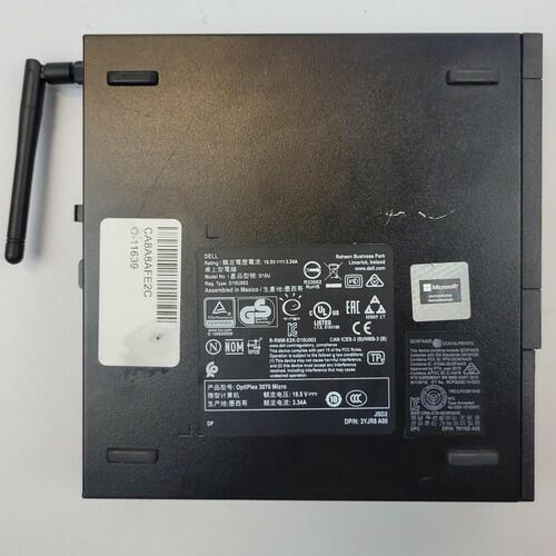 DELL OPTIPLEX 3070 Win 11 i5-8500T 8GB RAM 128GB NVMe | Grade B