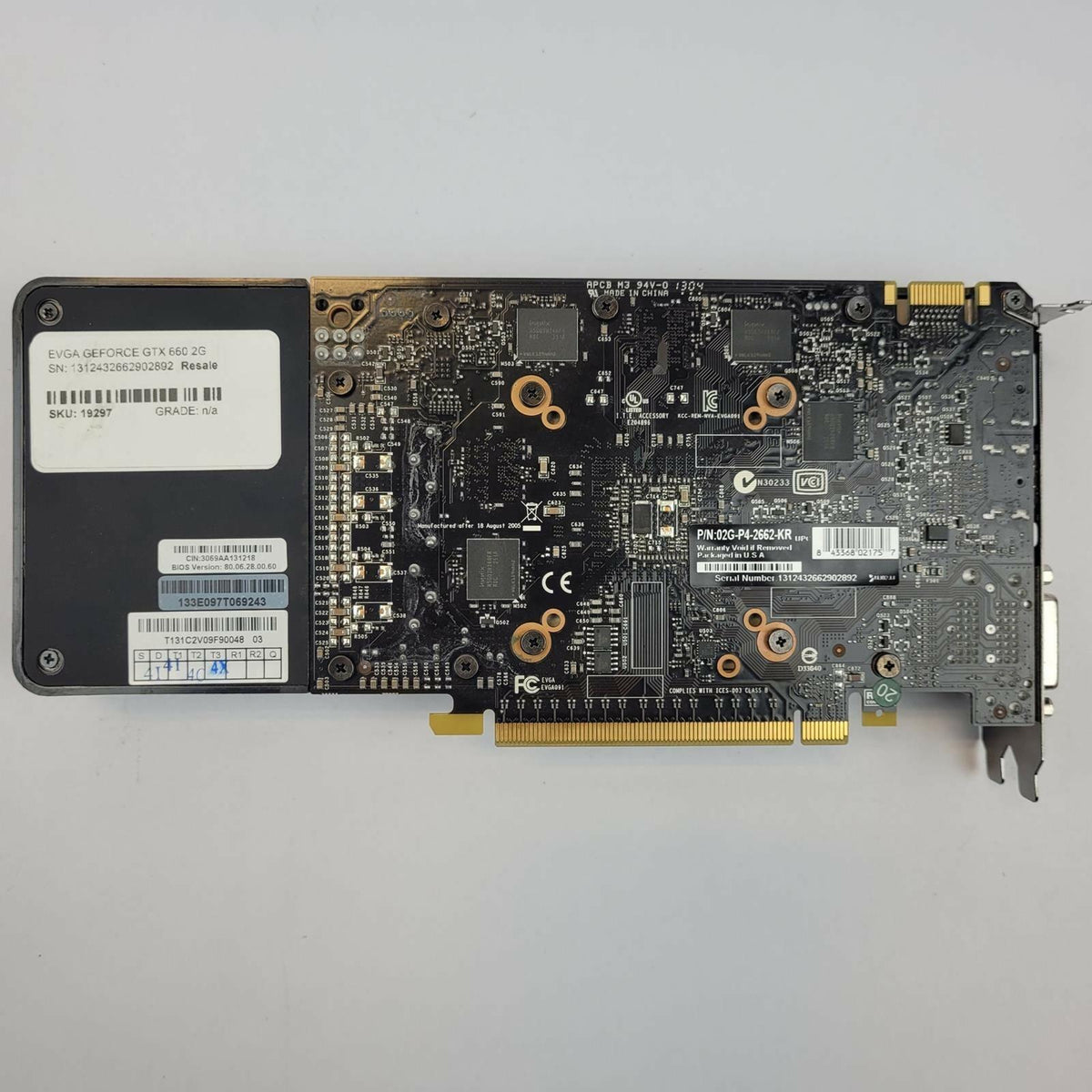 EVGA GeForce GTX 660 2GB Graphics Card | Grade B