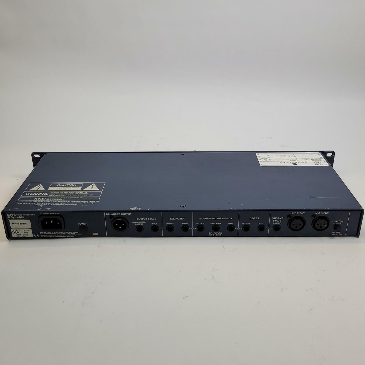 SYMETRIX 528E Voice Processor | Grade B