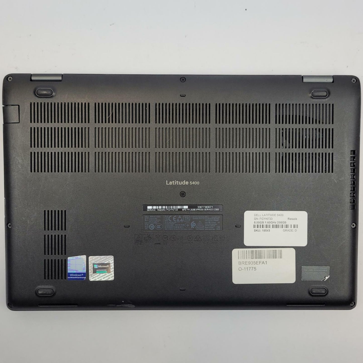 DELL LATITUDE 5400 Windows 11 Home Core i5 8365U 8GB RAM 256GB SSD | Grade D