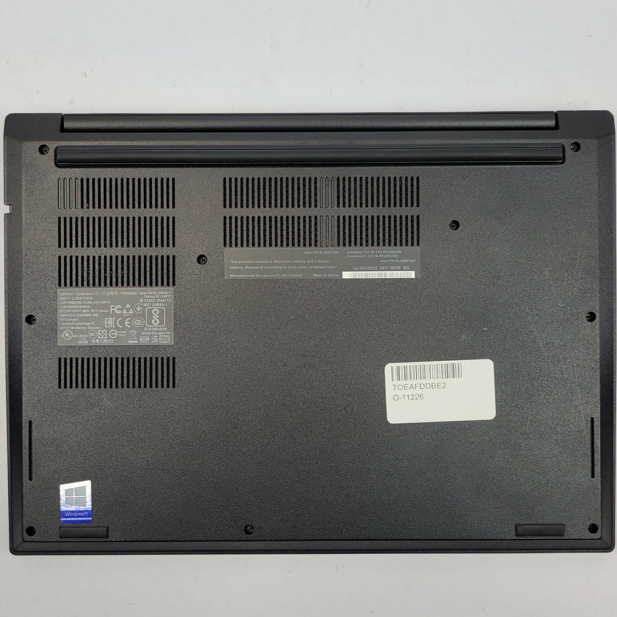 LENOVO ThinkPad E485 Windows 11 Home Ryzen 5 2500U 8GB RAM 256GB NVME | Grade B