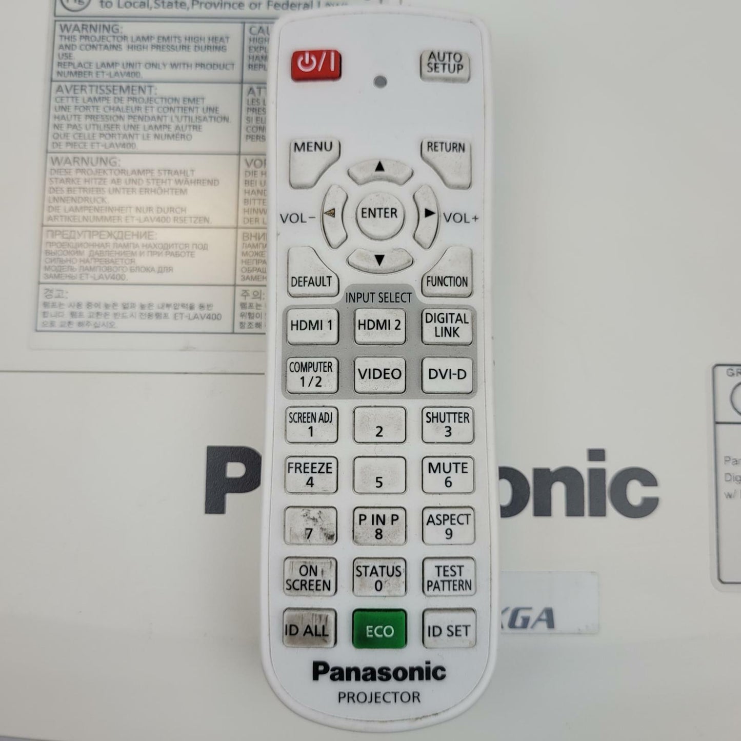 PANASONIC PT-VW530 Digital Projector | Grade B | 16270