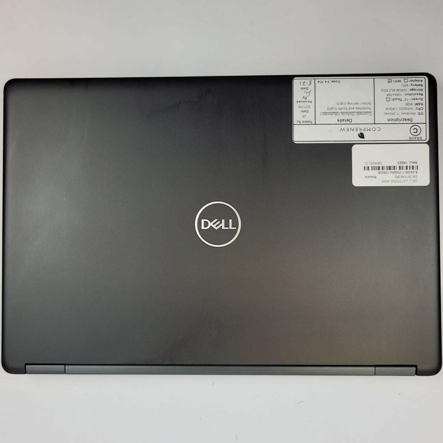 DELL LATITUDE 5490 Win 11 i5-8350U 8GB RAM 128GB SSD | Grade C | 18523