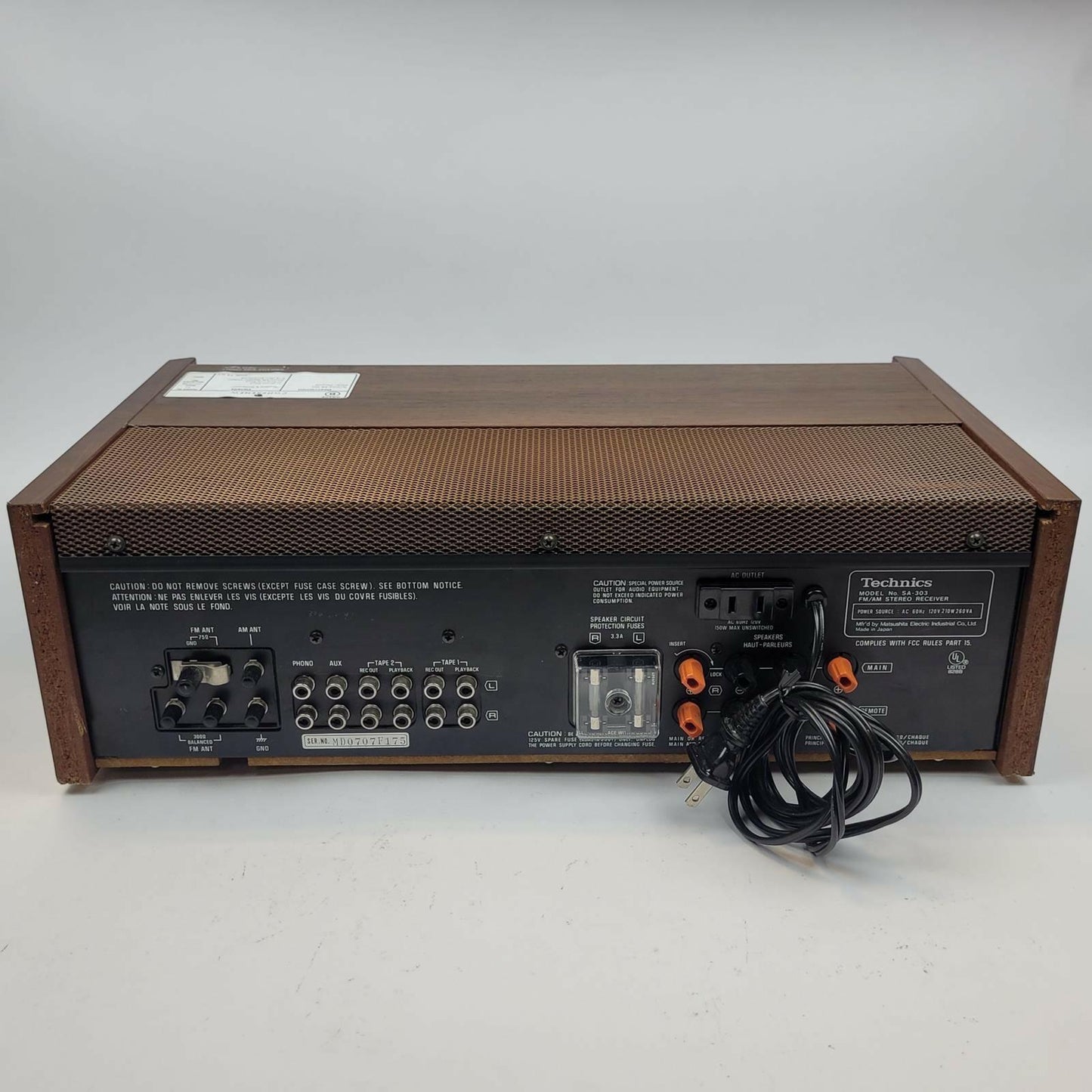 Technics SA-303 Stereo Receiver | Grade B