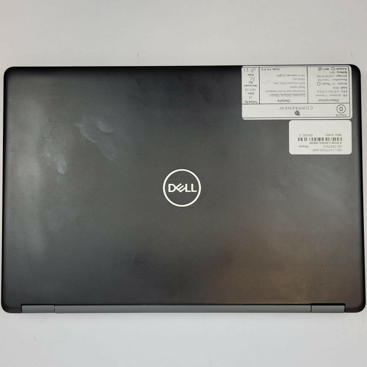 DELL LATITUDE 5490 Windows 11 Home Core i3 8130U 8GB RAM 256GB NVME | Grade D