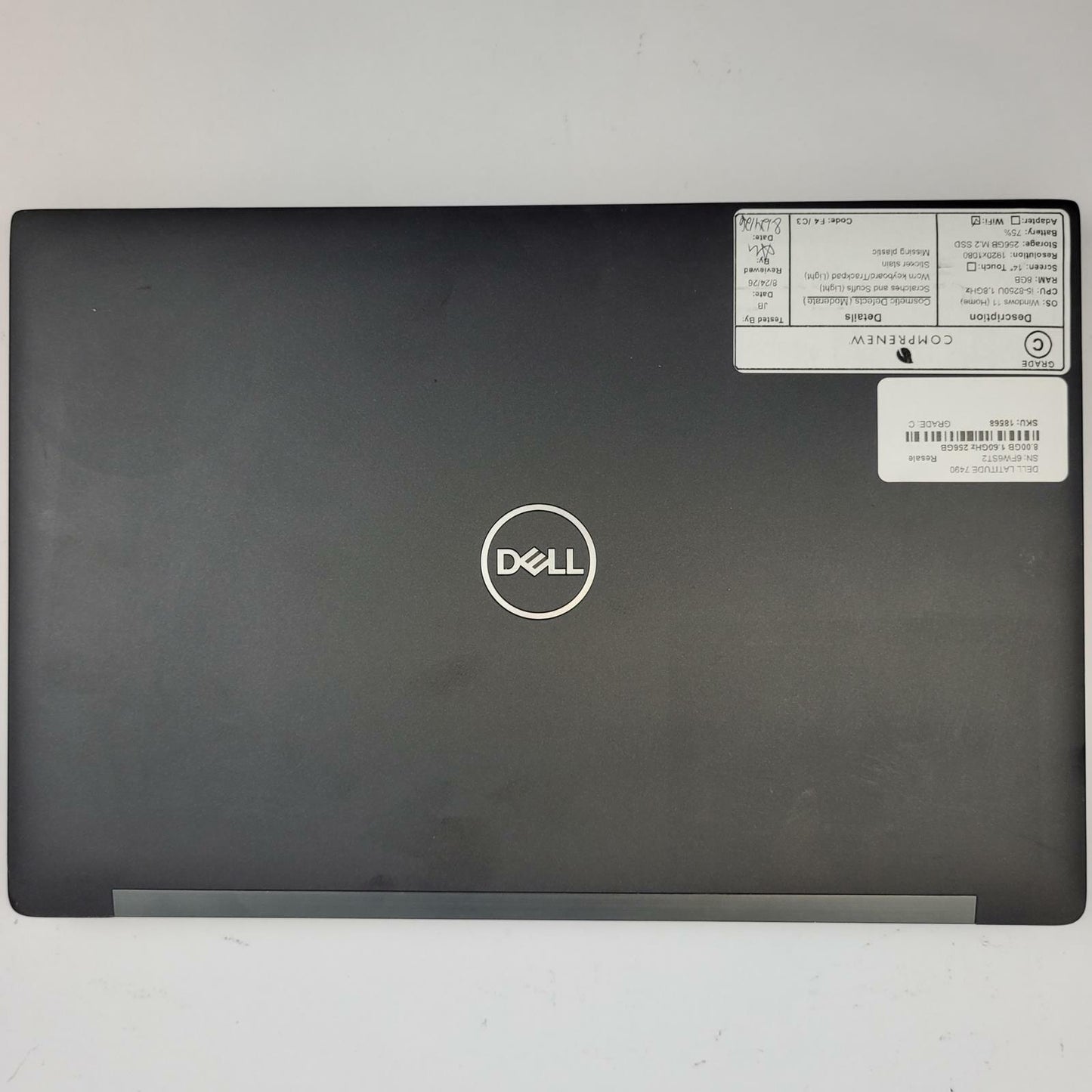 DELL LATITUDE 7490 Windows 11 Home Core i5 8250U 8GB RAM 256GB SSD | Grade C