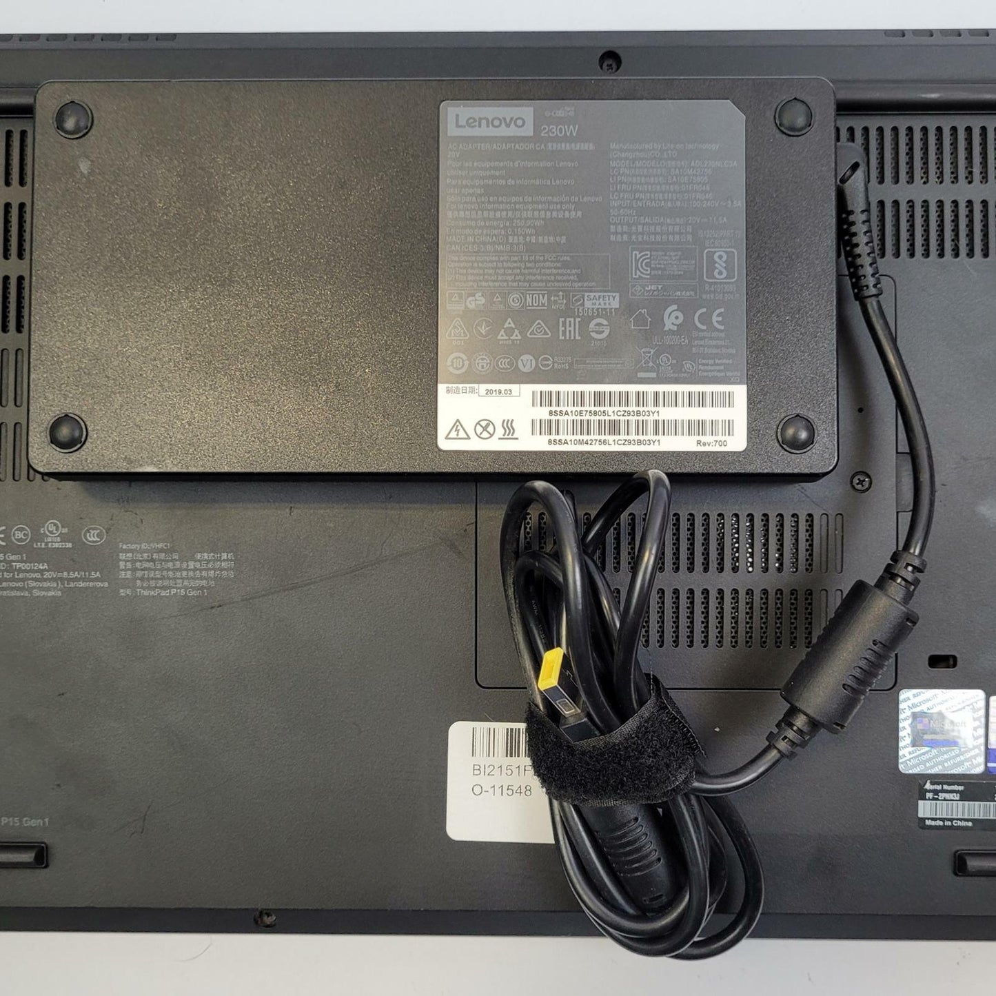 LENOVO THINKPAD P15 G1 Win 11 i7-10850H 32GB RAM 1TB NVME | Grade C | 16338