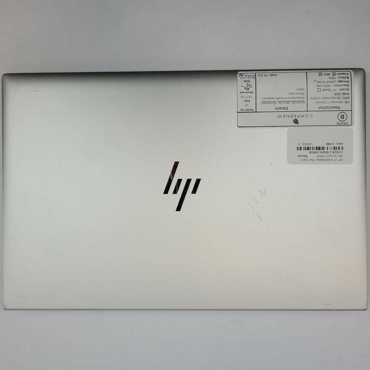 HP mt46 Windows 11 Home Ryzen 3 PRO 4450U 8GB RAM 256GB NVME | Grade B