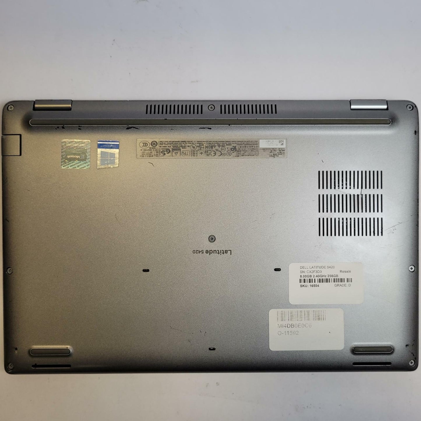DELL LATITUDE 5420 Windows 11 Home Core i5 1135G7 8GB RAM 256GB NVME | Grade D