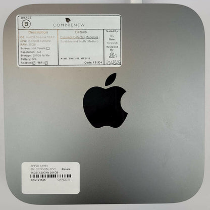 APPLE A1993 MacOS Sequoia Core i7 8700B 16GB RAM 251GB NVMe | Grade B