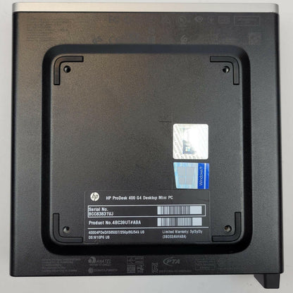 HP PRODESK 400 G4 DM Win 11 i5-8500T 8GB RAM 200GB SSD | Grade B