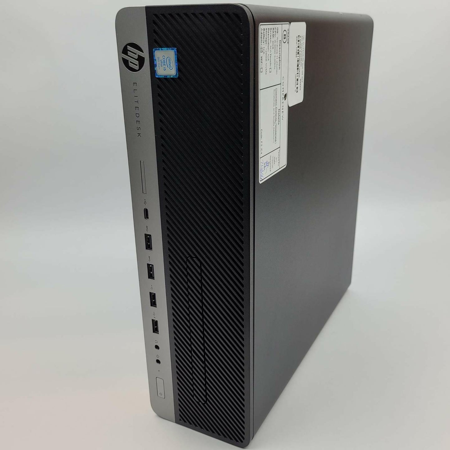 HP ELITEDESK 800 G5 SFF Win 11 i5-9500 8GB RAM 128GB NVMe | Grade B