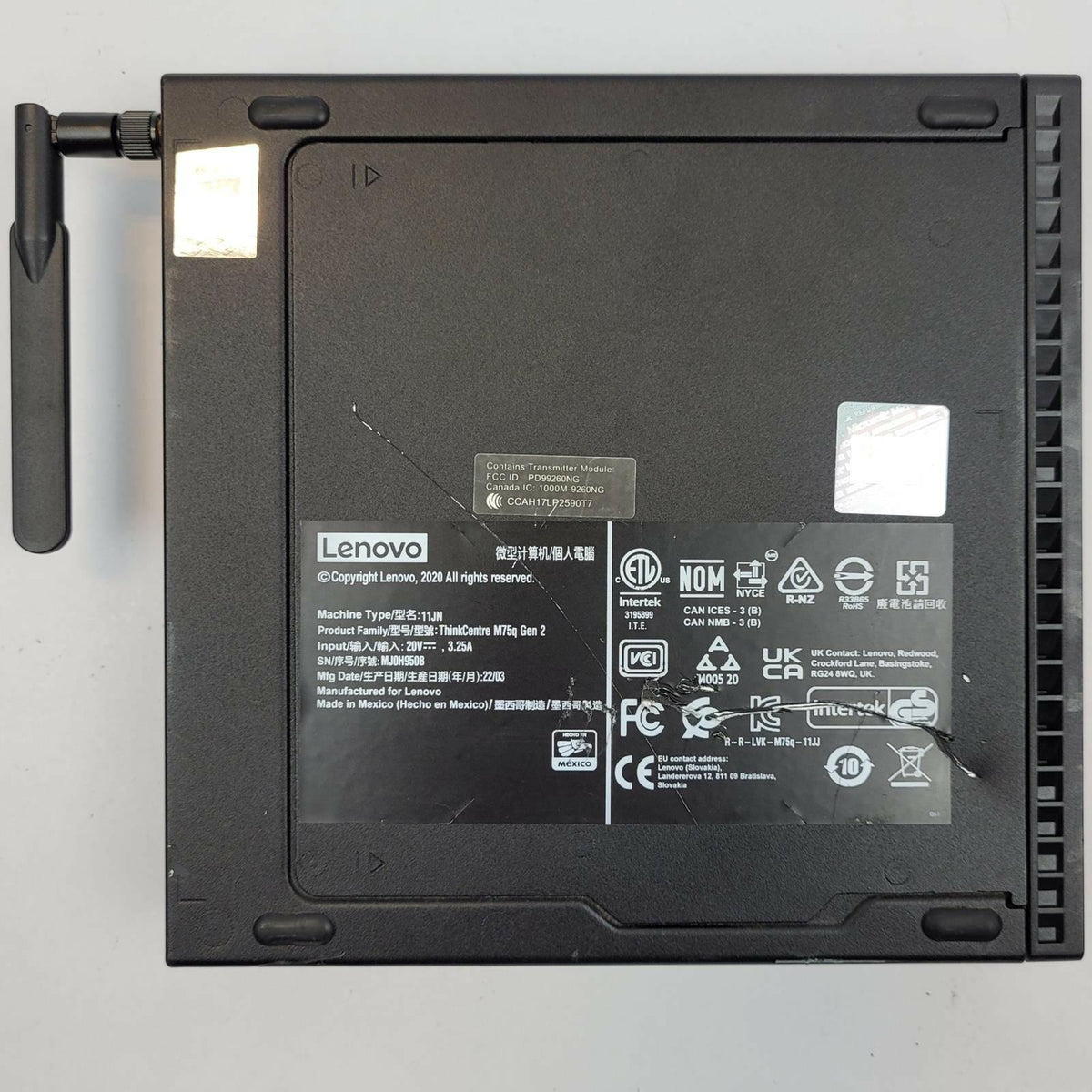 LENOVO THINKCENTRE M75Q G2 Win 11 R3 PRO 5350GE 8GB RAM 128GB NVMe | Grade C