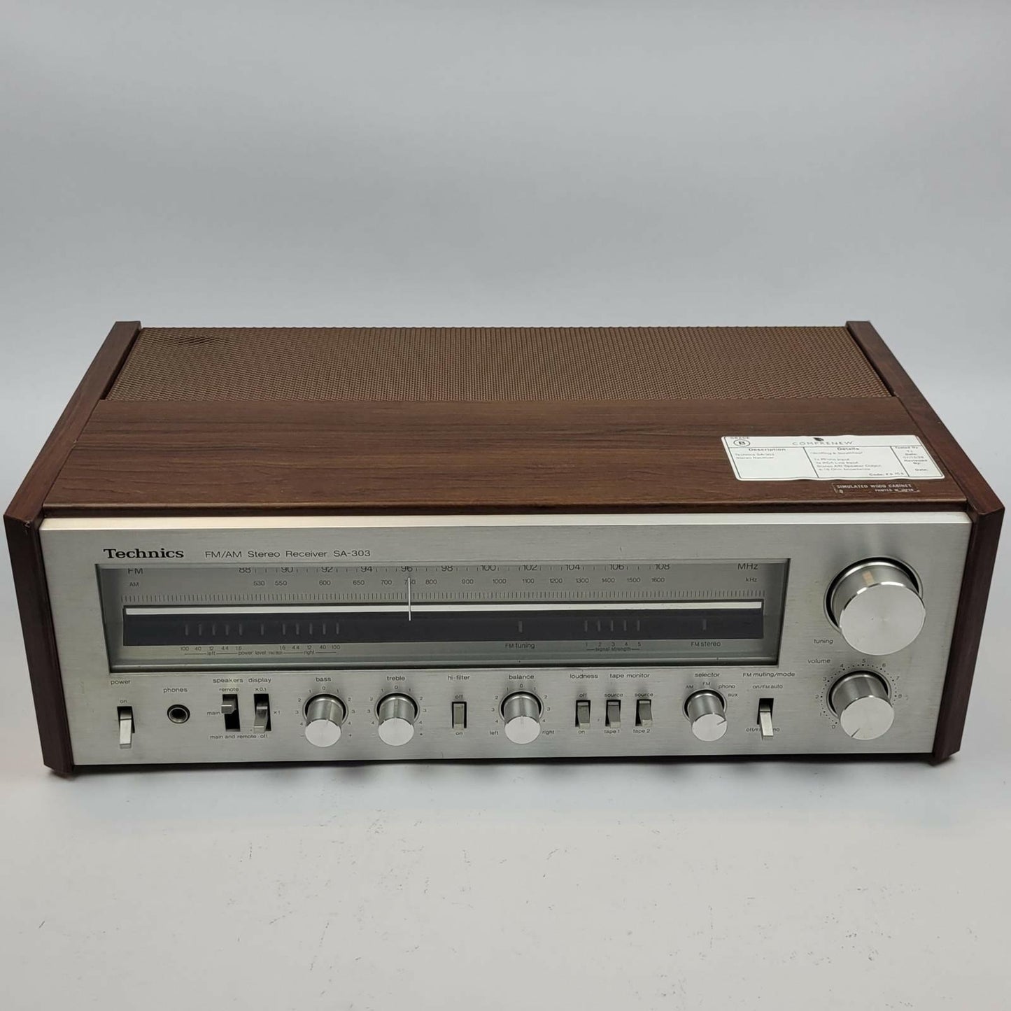 Technics SA-303 Stereo Receiver | Grade B
