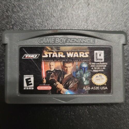 THQ Star Wars Episode II Attack of the Clones Video Game | Grade B