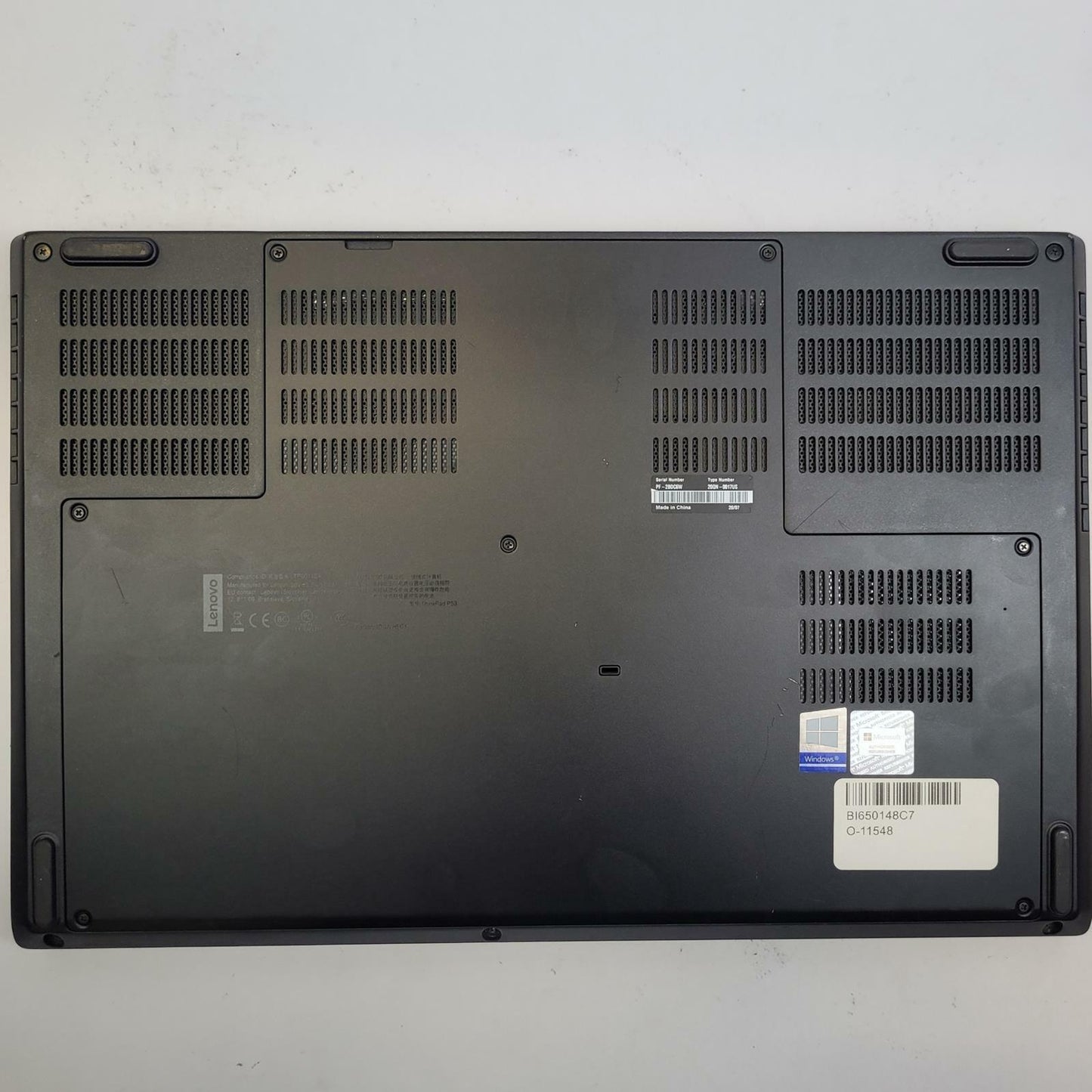 LENOVO ThinkPad P53 Win 11 i7-9850H 32GB RAM 1TB NVME | Grade B | 16310