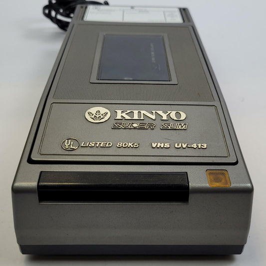 Kinyo UV-413 Super Slim 1-Way VHS Rewinder | Grade B