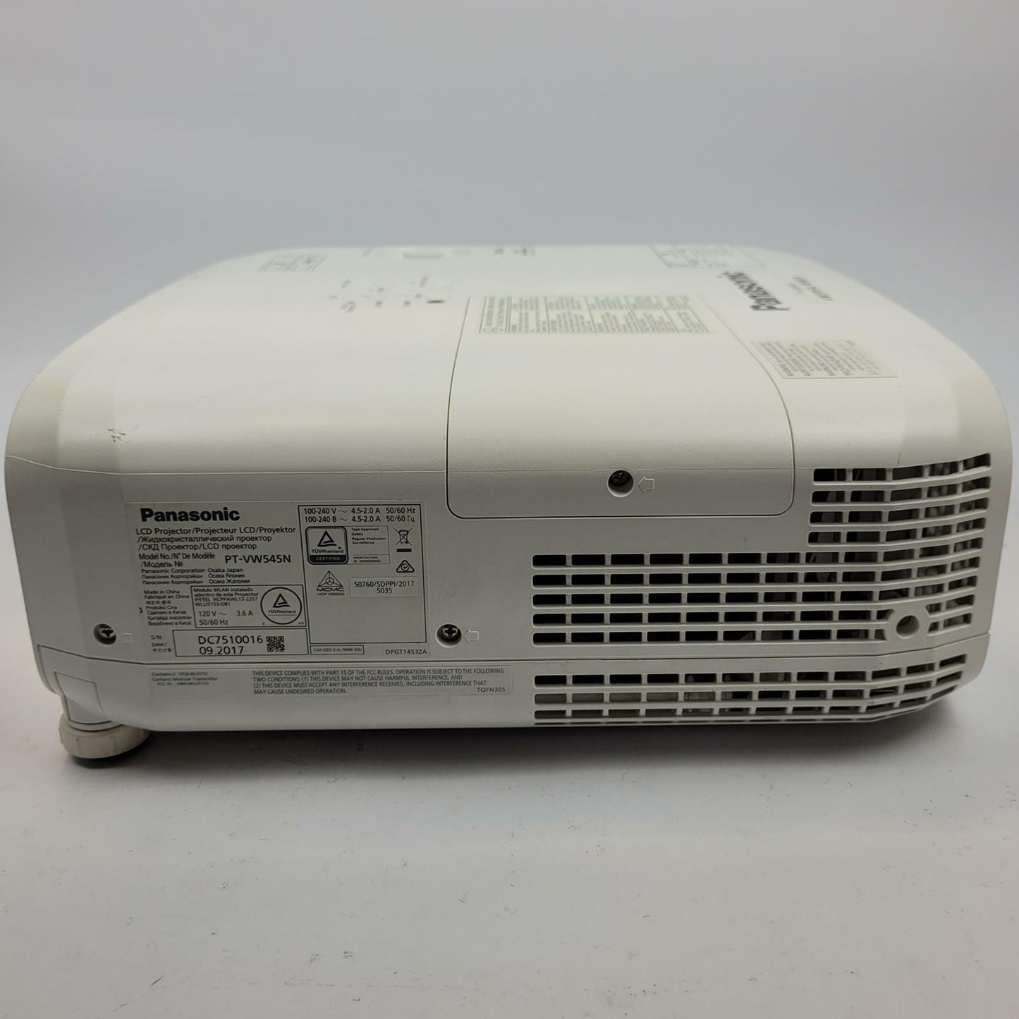 PANASONIC PT-VW545N Digital Projector | Grade B