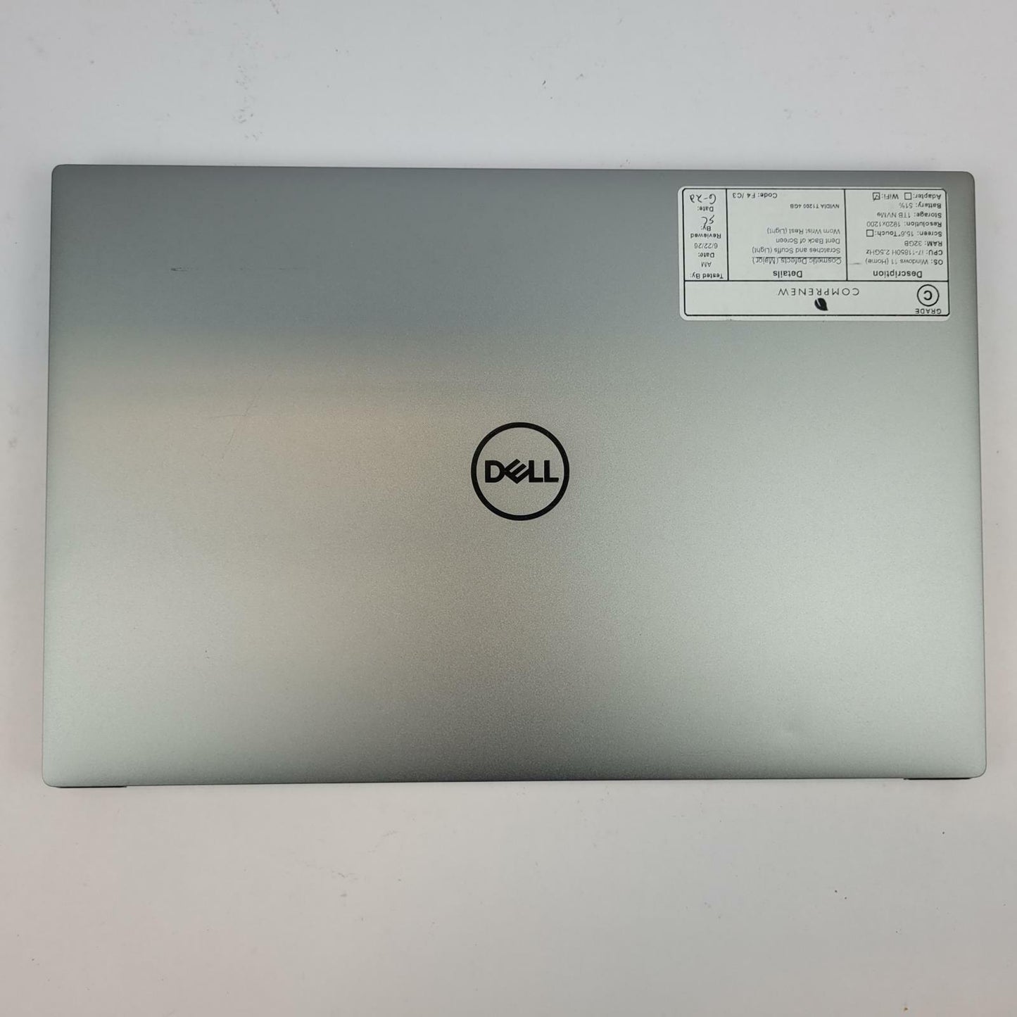 DELL PRECISION 5560 Windows 11 Home Core i7 11850H 32GB RAM 1TB NVME | Grade C