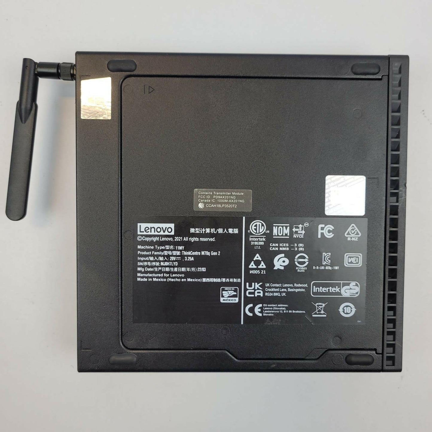 LENOVO THINKCENTRE M70Q G2 Win 11 i5-11400T 16GB RAM 240GB SSD | Grade B