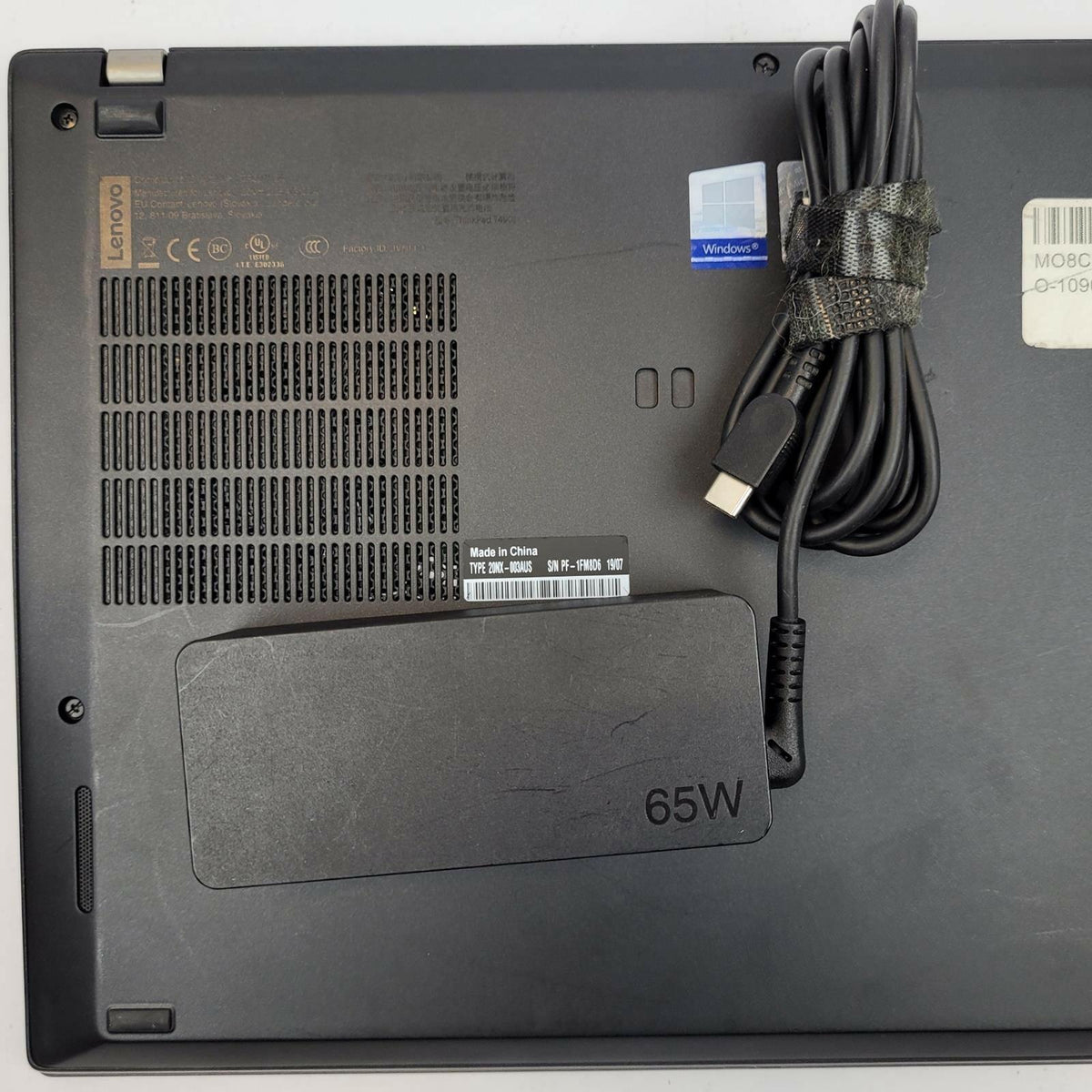 LENOVO ThinkPad T490s Windows 11 Home Core i5 8365U 8GB RAM 256GB NVME | Grade B