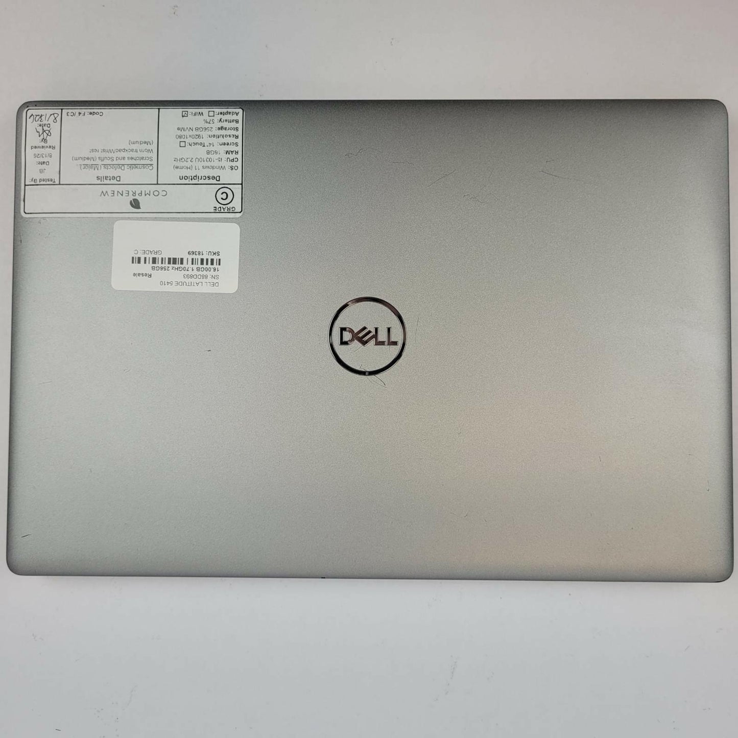 DELL LATITUDE 5410 Windows 11 Home Core i5 10310U 16GB RAM 256GB NVME | Grade C