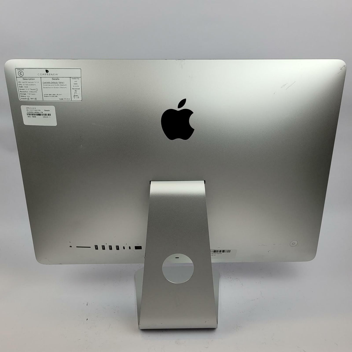 APPLE A1418 MacOS Ventura i5-7400 16GB RAM 1TB Fusion Drive | Grade C