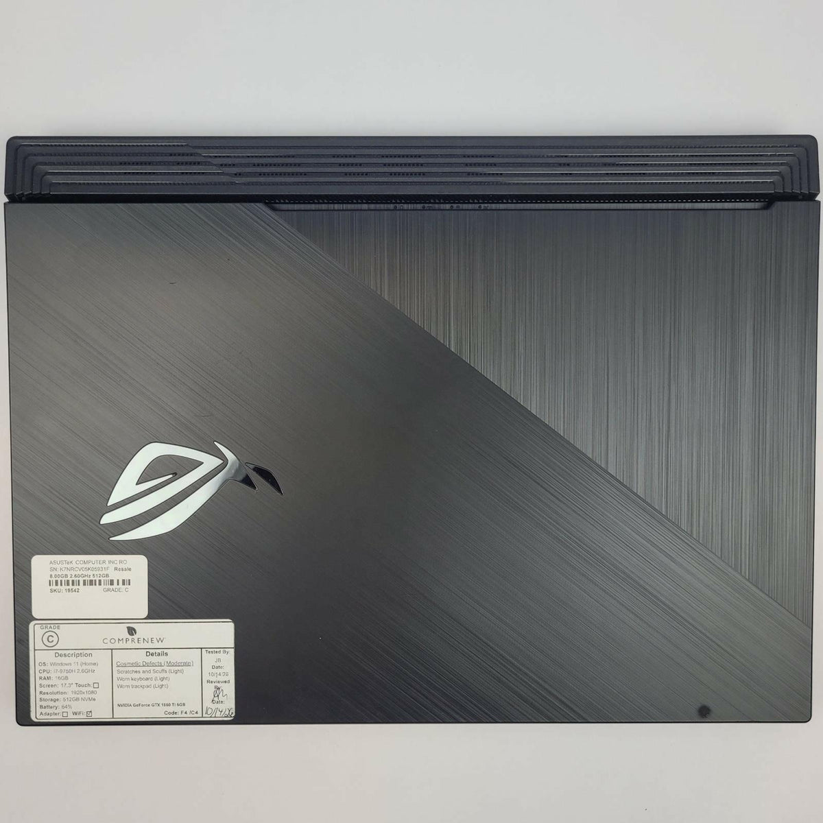 DELL LATITUDE 5511 Windows 11 Home Core i5-10400H 16GB RAM 256GB NVME | Grade C