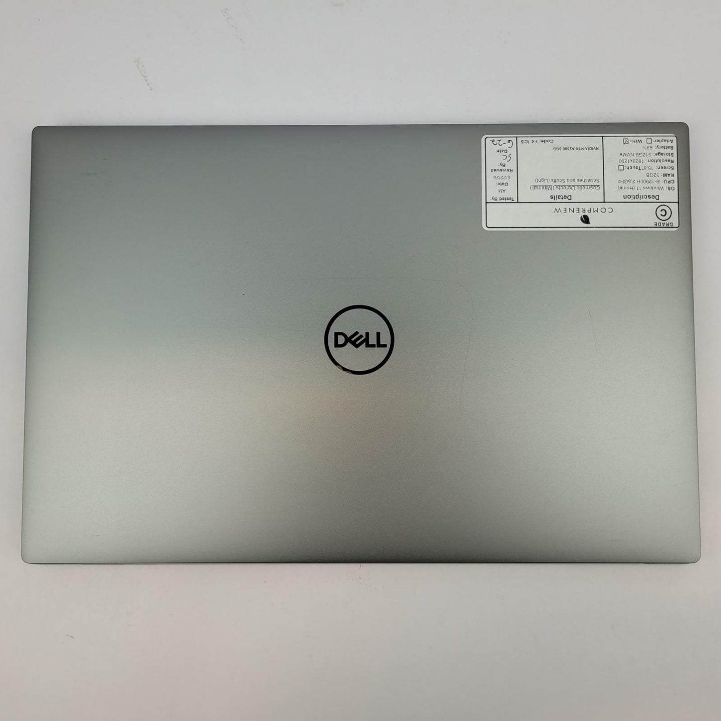 DELL PRECISION 5570 Windows 11 Home Core i9 12900H 32GB RAM 512GB NVME | Grade C