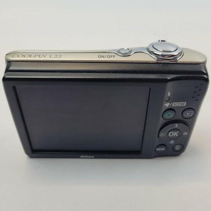 Nikon Coolpix L22 12MP Digital Camera | Grade B