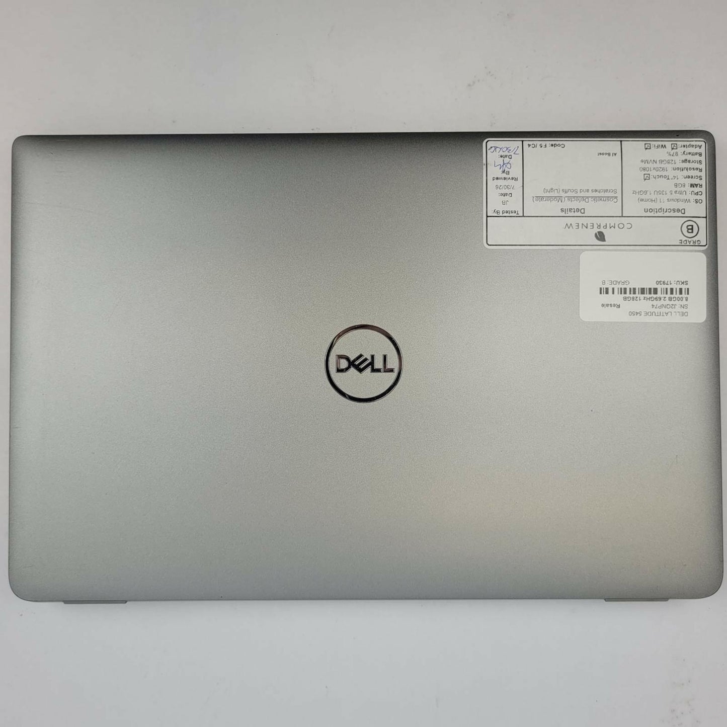 DELL LATITUDE 5450 Windows 11 Home Ultra 5 135U 8GB RAM 128GB NVME | Grade B