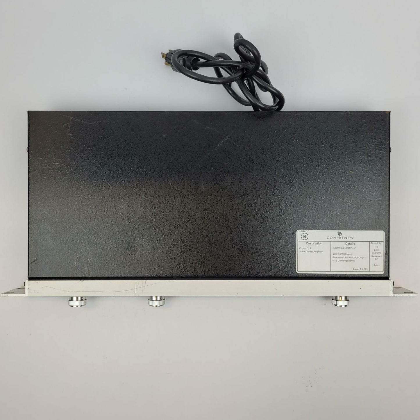 Crown D-75 Vintage 2-Channel Professional Power Amplifier | Grade B